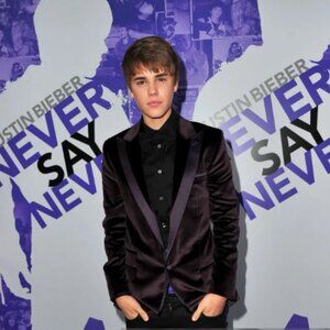 JUSTIN BEIBER NEVER SAY NEVER WORLD PREMIERE MOVIE POSTER - RARE COLLECTIBLE